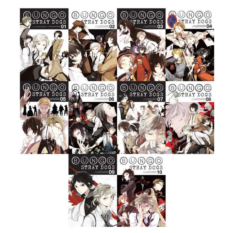 MANGA Bungo Stray Dogs 1-10 TP