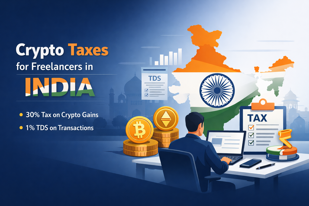 Crypto Taxes for Freelancers in India (2026 Compliance Guide)