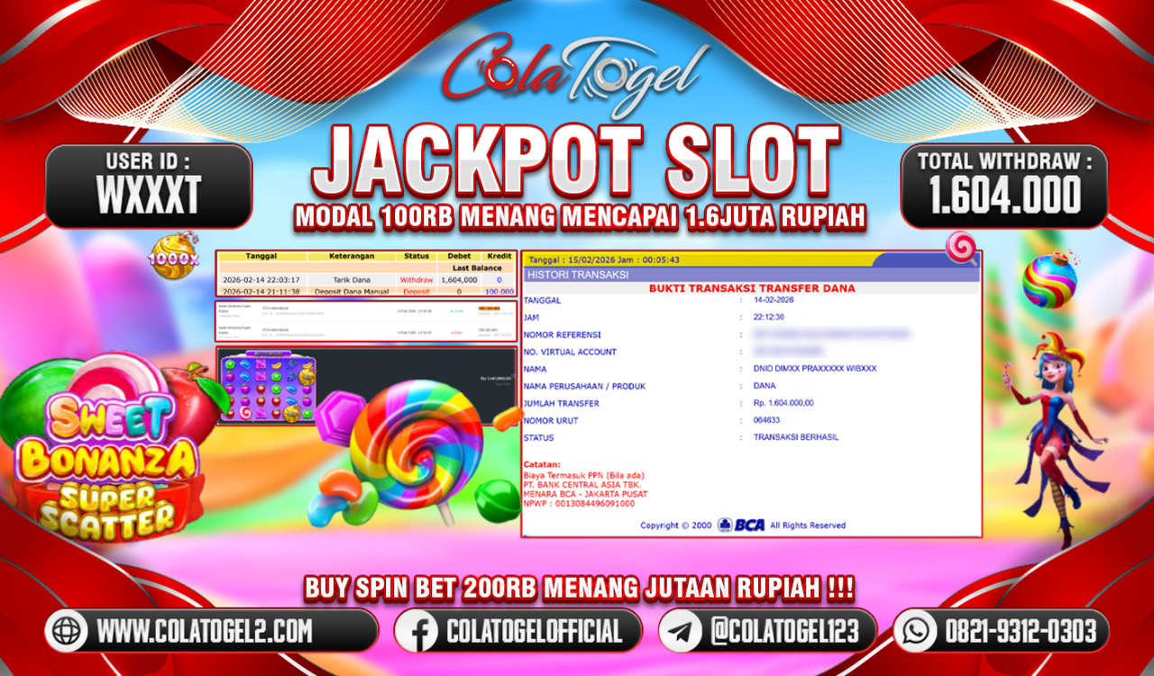 JACKPOT SLOT GACOR!!