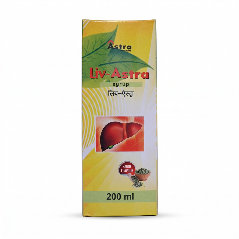 Liv-Astra Syrup: 31-Herb Ayurvedic Liver Tonic
