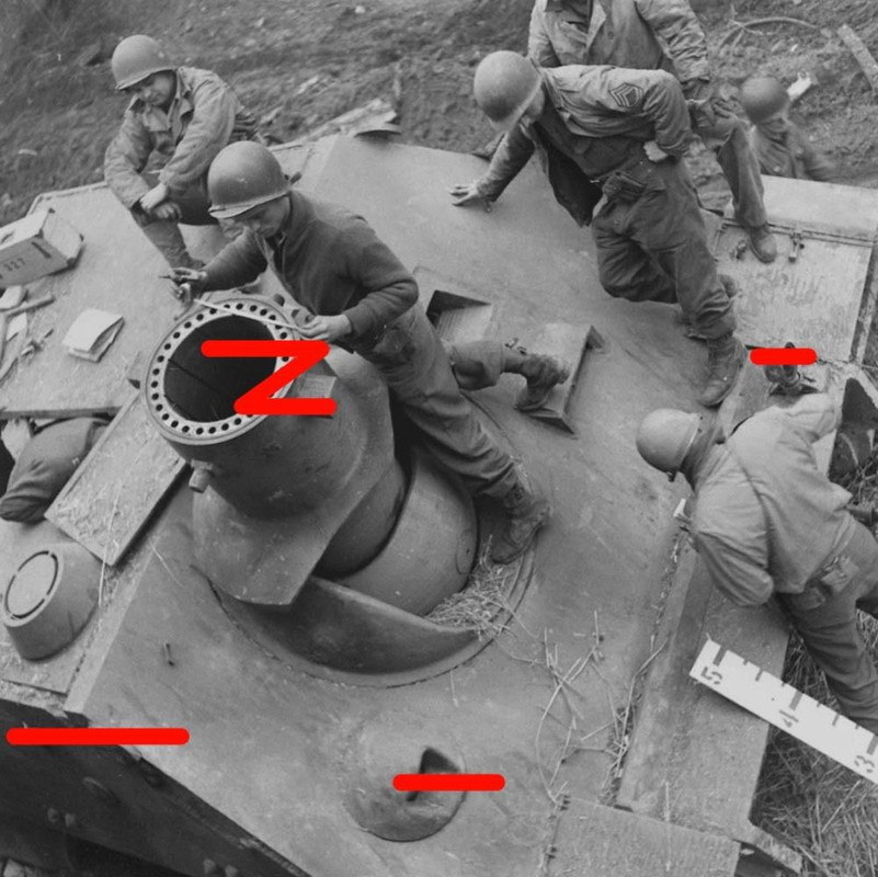 Sturmtiger of Sturmmörser Comp. 1001 examined by