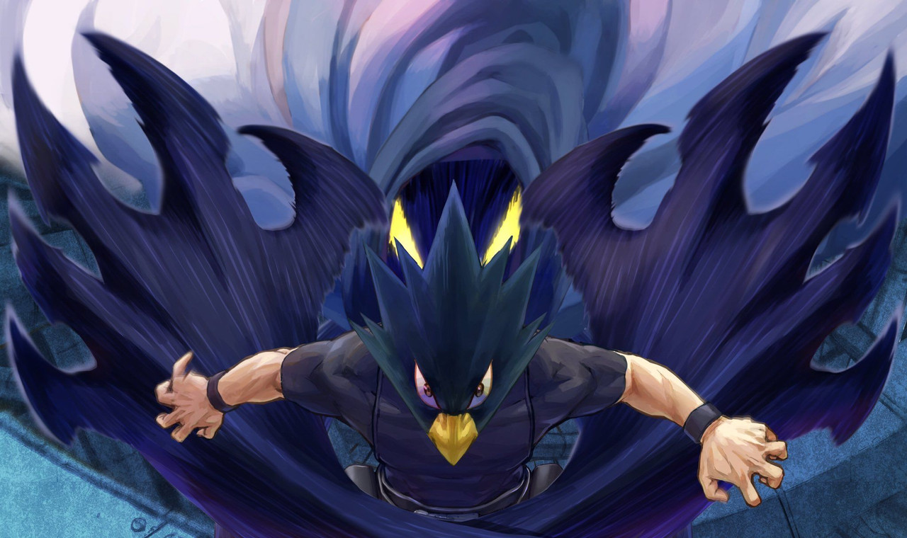 __tokoyami_fumikage_and_dark_shadow_boku_no_hero_academia_drawn_by_yomoyama_yotabanashi__9161e2e760c