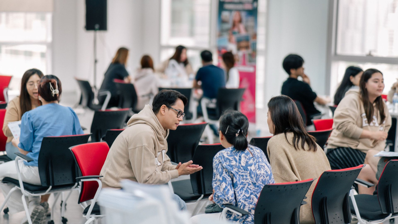 บรรยากาศงานเรียนต่ออังกฤษและต่างประเทศ Open House 2026