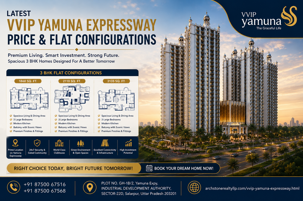Latest VVIP Yamuna Expressway Price & Flat Configurations