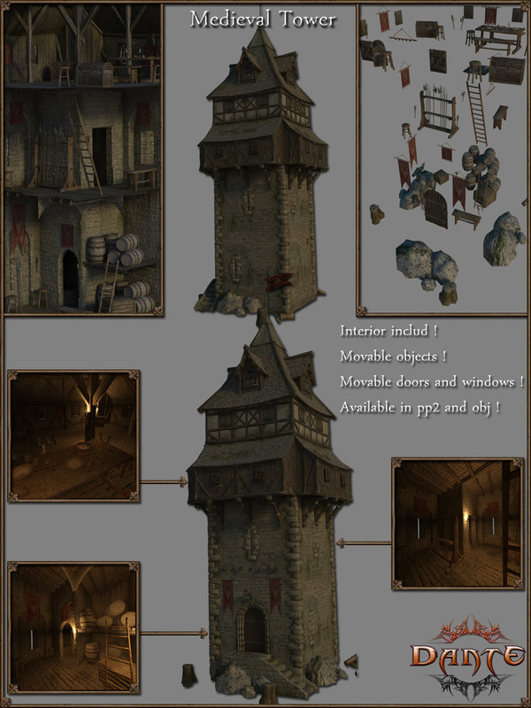 Medieval Tower V1