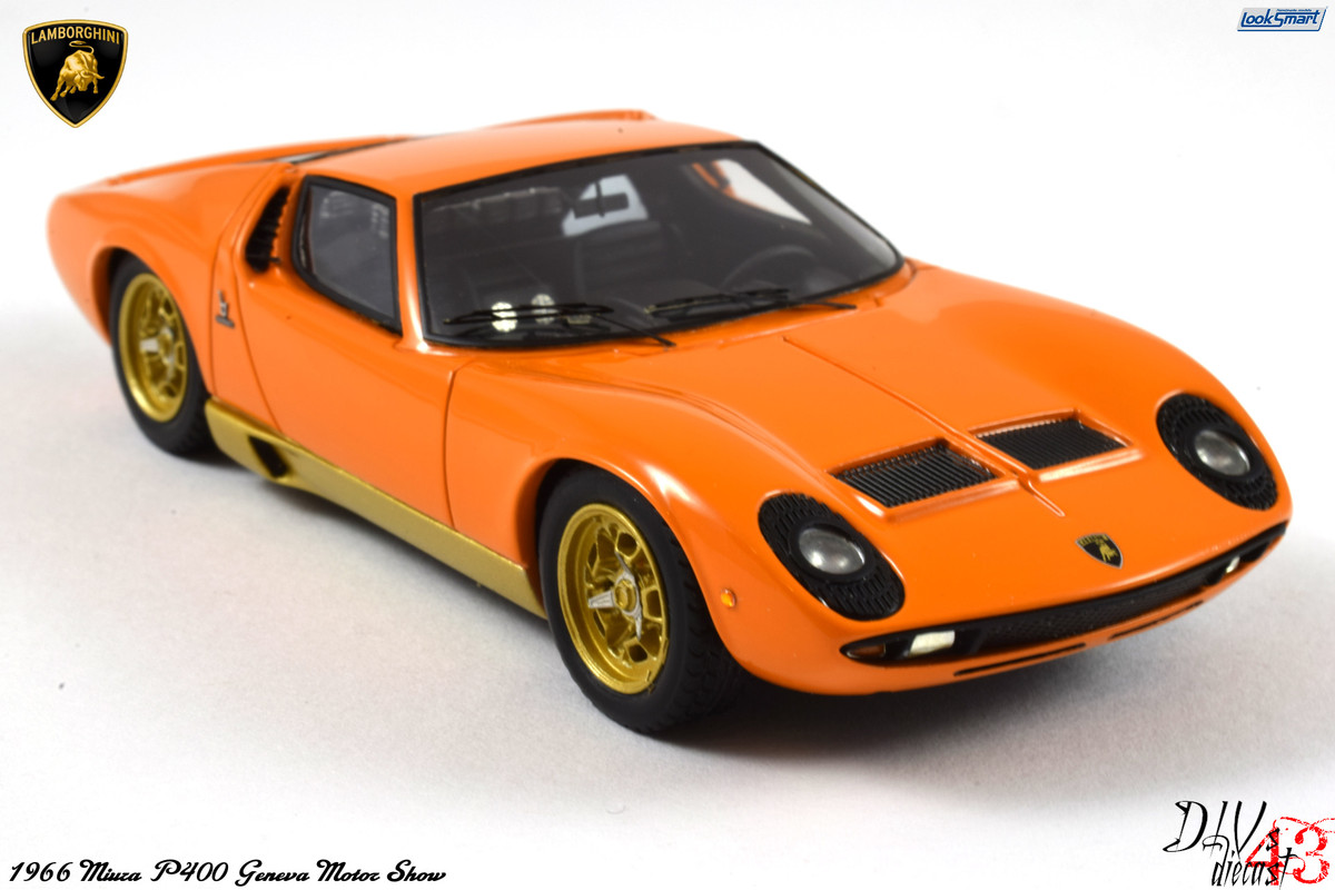 Lamborghini Miura Geneva Motor Show 1966 Orange LooKSmart (7)