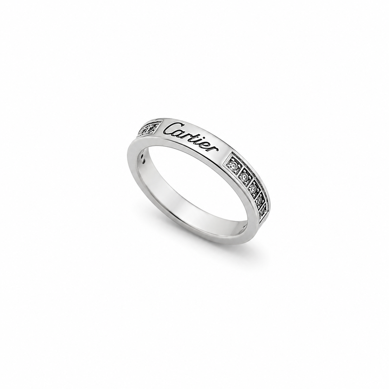 Серебряное кольцо Cartier SVP