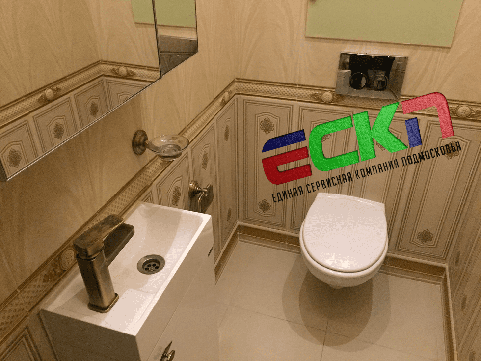 ремонт в туалете ЕСКП