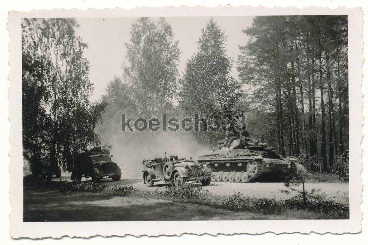 Panzergruppe Guderian Panzer IV Wanderer Kübelwa