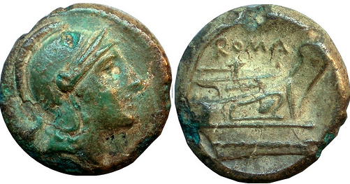 Glosario de monedas romanas. QUARTUNCIA. 5