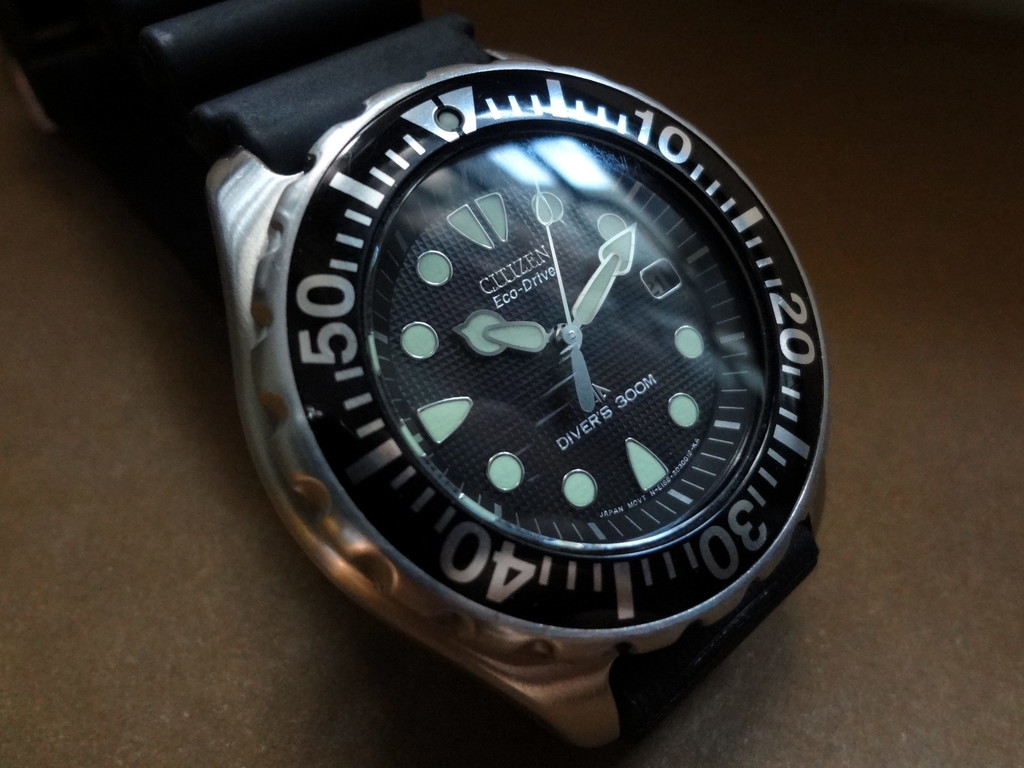 citizen divers watch eco drive 300m