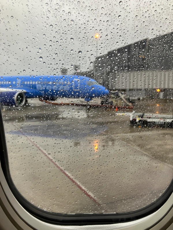 Boarding at Dulles