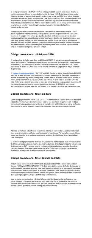 Código promocional 1x Bet giros gratis 2026 GIFT777