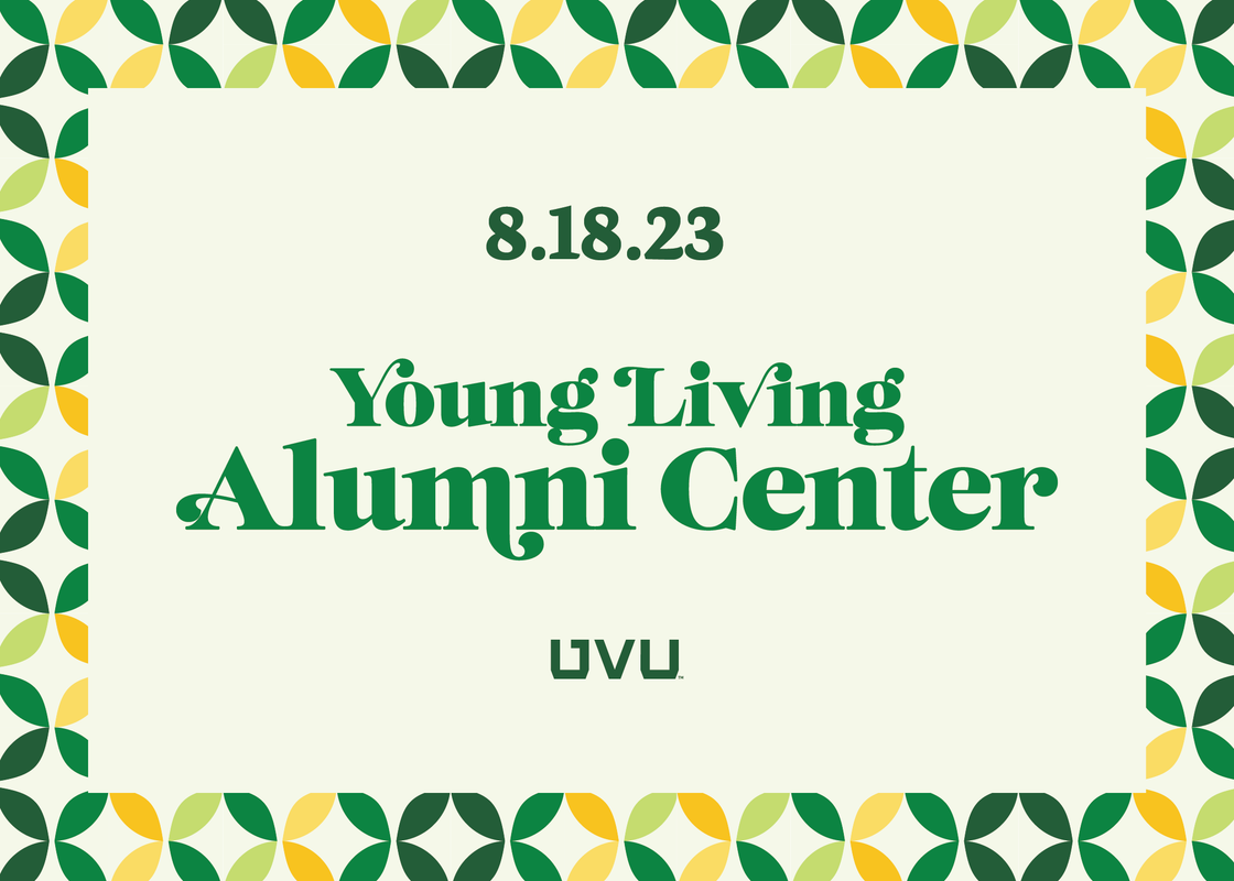 Young Living Alumni Center Opening
