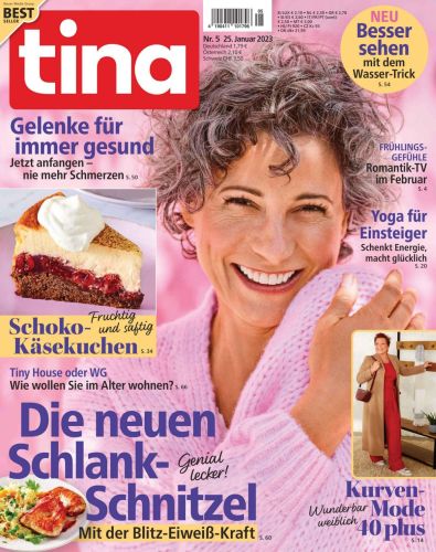 Cover: Tina Frauenzeitschrift No 05 vom 25  Januar 2023
