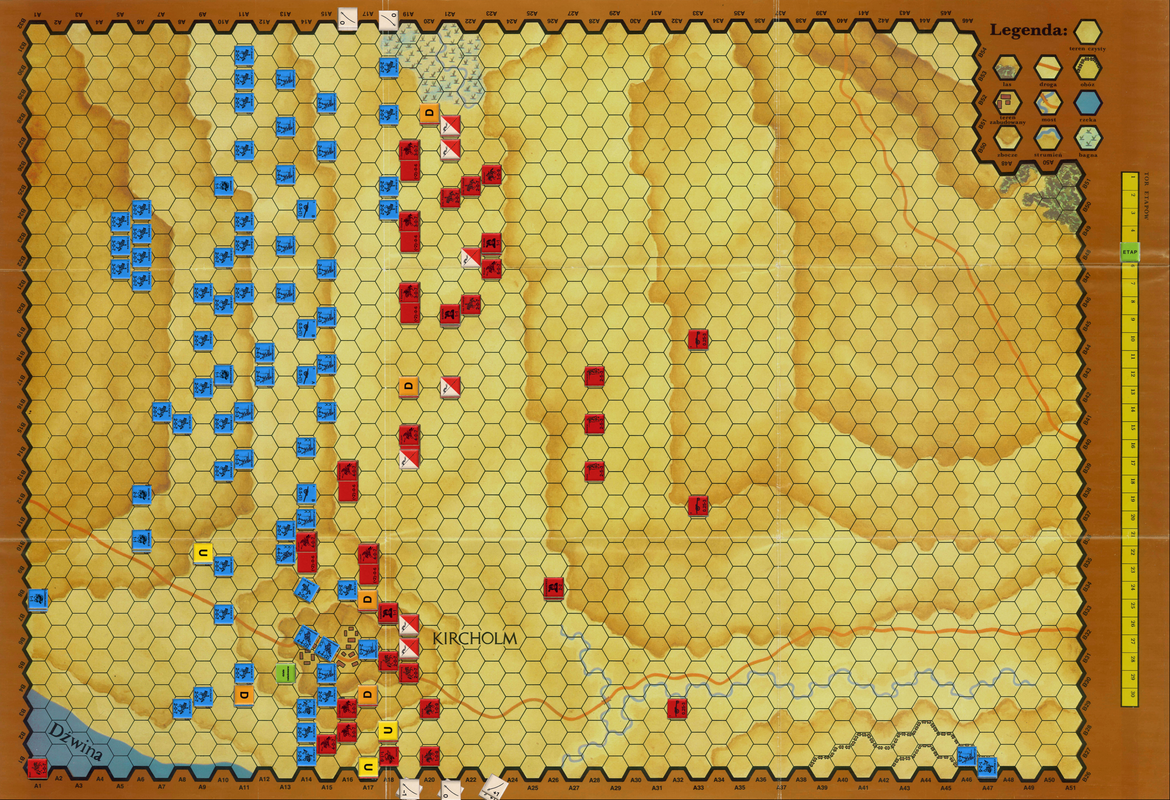 Kircholm 1605Map
