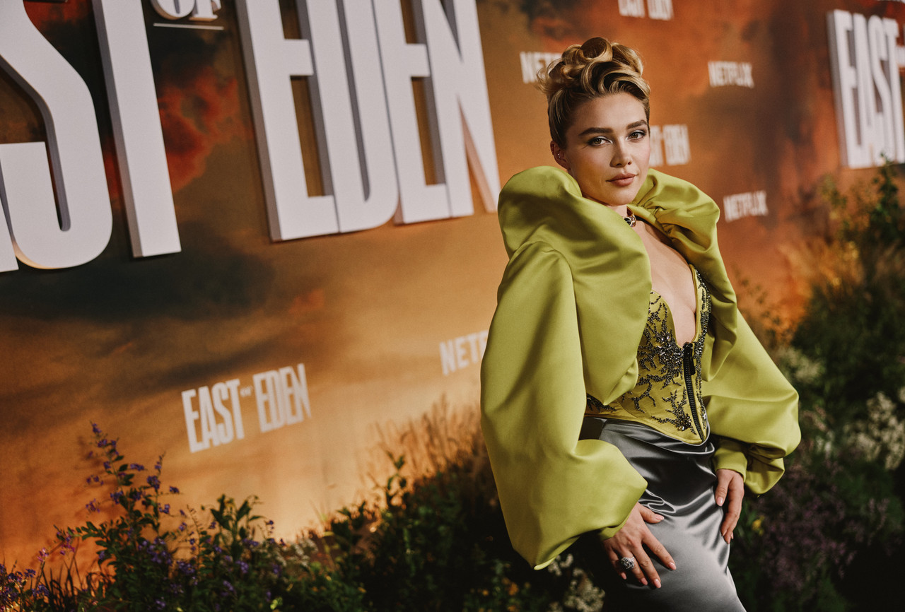 Florence Pugh East Of Eden Prem NYCleavage31