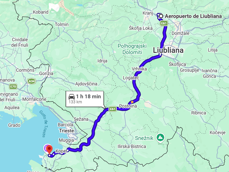 De nuevo en Eslovenia (II) y extensión a Macedonia del Norte - Blogs de Europa Oriental - Llegada a Eslovenia y traslado hasta la costa, Izola (1)