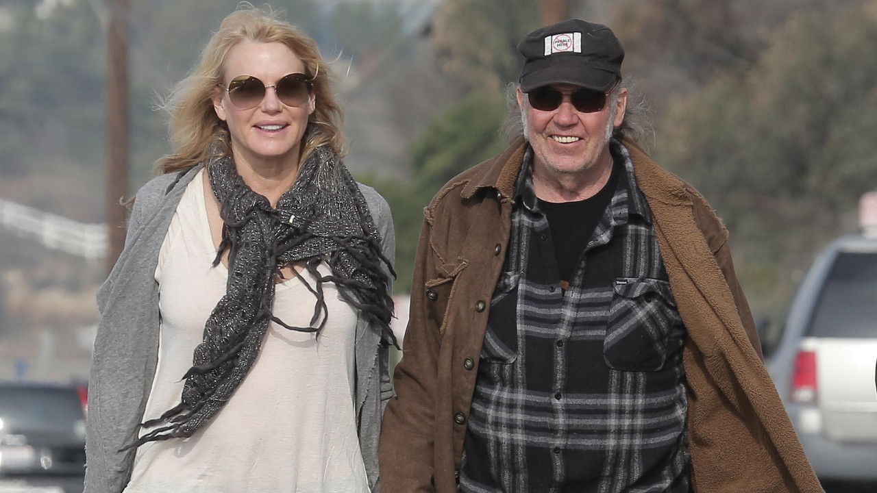 Neil Young with Daryl Hannah