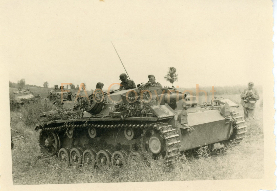 StuG Batterie Sturmgeschütz Russland Foto1