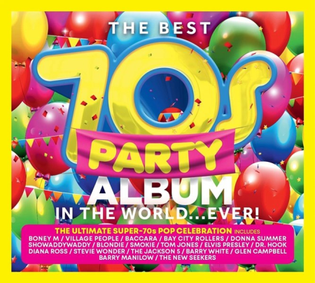 VA - The Best 70s Party Album In The World... Ever! (3CD, 2022) FLAC