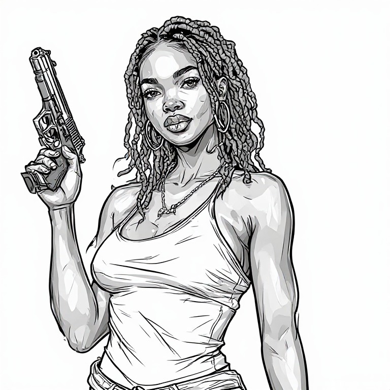 GTA-s-ebony-girl-holding-gun-L-(19)