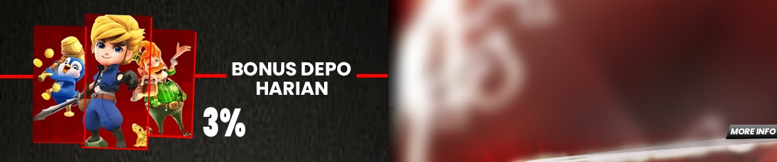 BONUS DEPOSIT HARIAN 3%