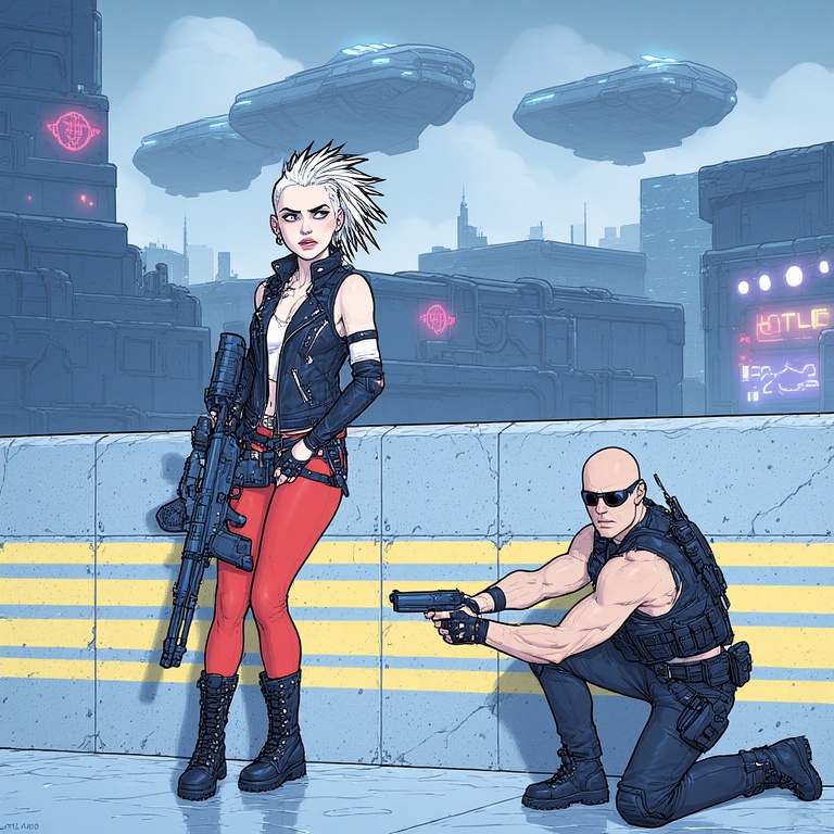 Two-futuristic-armed-individua-(16)