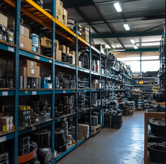 Piezas y accesorios para talleres