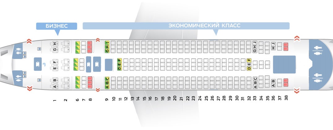 Ил 86 схема салона