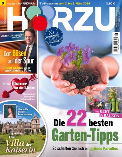 Hörzu Fernsehzeitschrift No 09 vom 24  Februar 2024