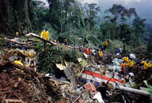 American 965 crash in Cali, Colombia 1995
