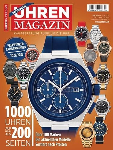 Cover: Uhren Magazin No 01 2023