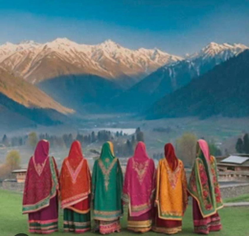 Kashmir winter landscape 1