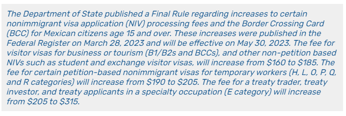 Las visas de Estados Unidos aumentan - Visados para USA: Pasaporte, Documentación y Trámites - Forum USA and Canada