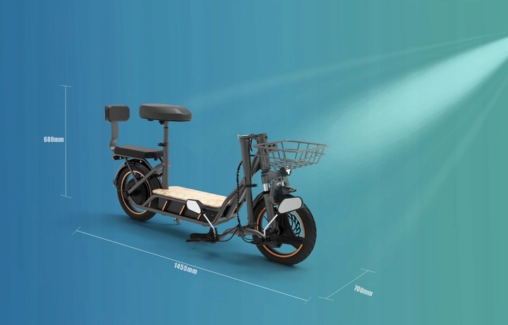 Trottinette électrique 500W – Batterie 48V – Roues 14″ – 40 Km/h – Neuve