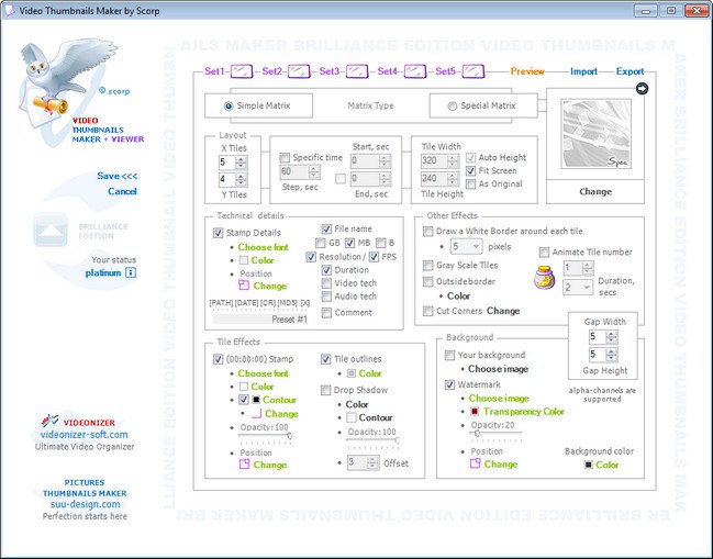 Video Thumbnails Maker 12.1.0.2