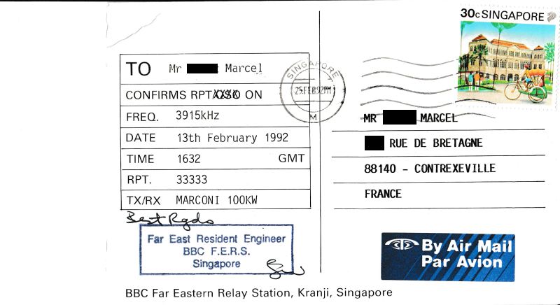 QSLs BBC relais SINGAPOUR QSLs-BBC-Singapour-1992-verso