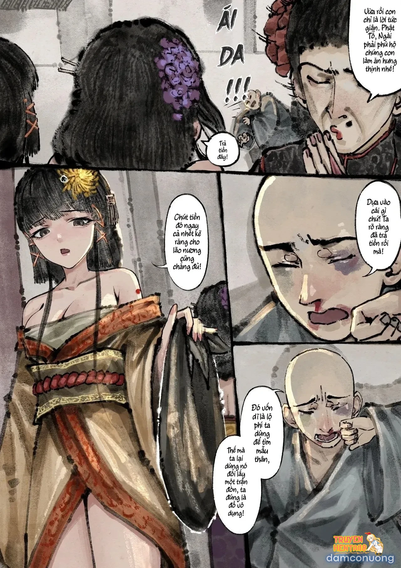 Trang truyện tmpntt1nlaz trong truyện tranh Kim Bình Mai - Chapter 12 - truyenhentai18.net