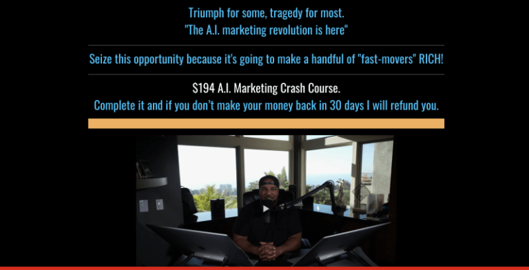 Billy Gene - 5 Day AI Crash Course for Marketers