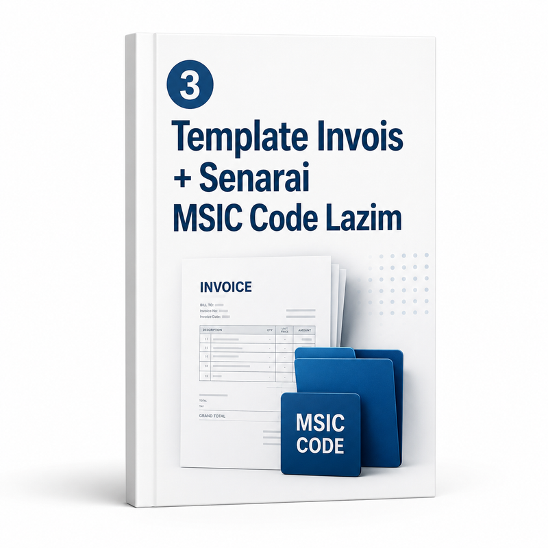 Template Invois + Senarai MSIC Code