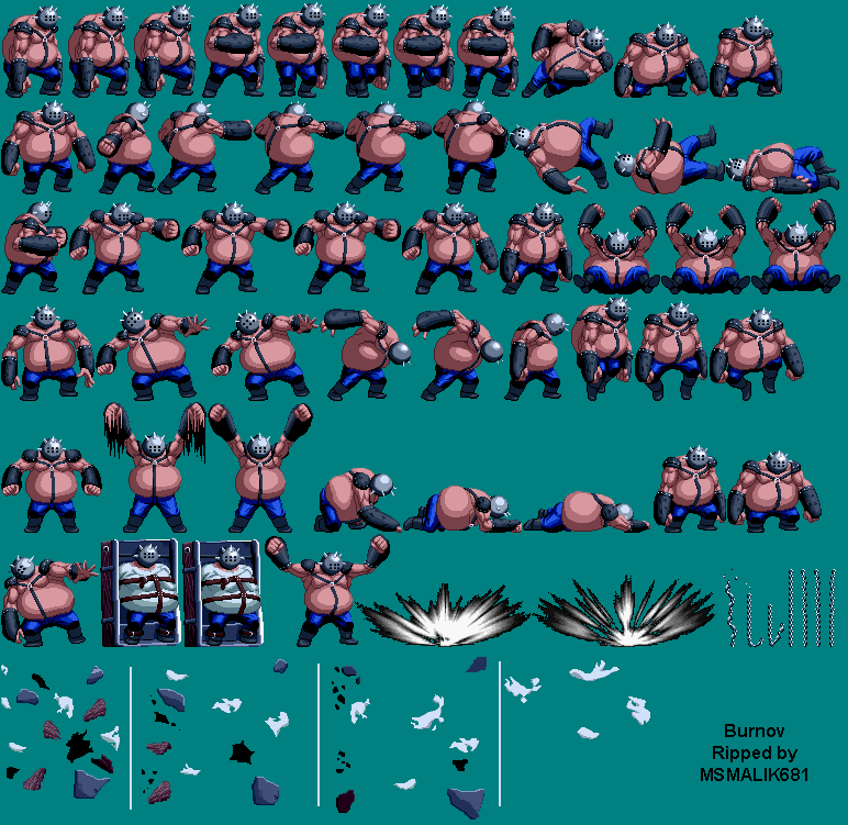 Burnov Sprite Sheet