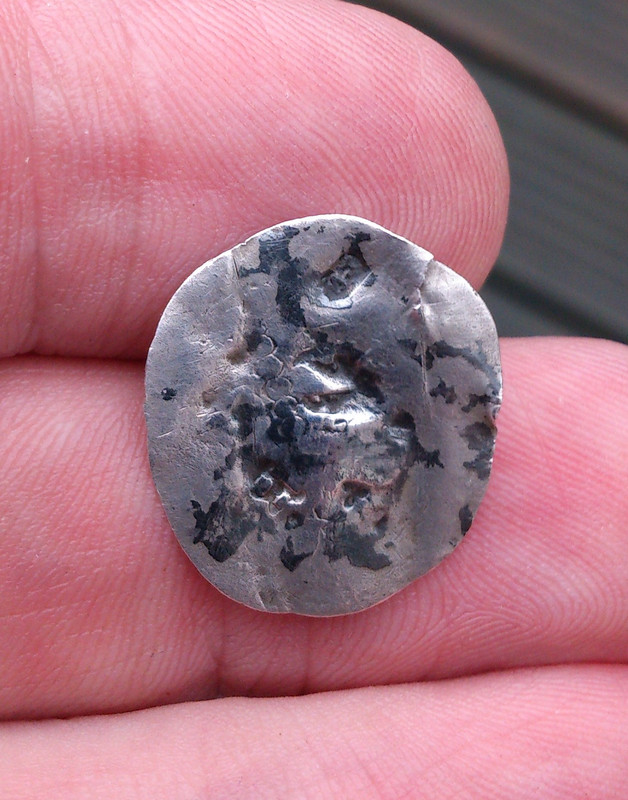 Silver hammered coin #2 12102013