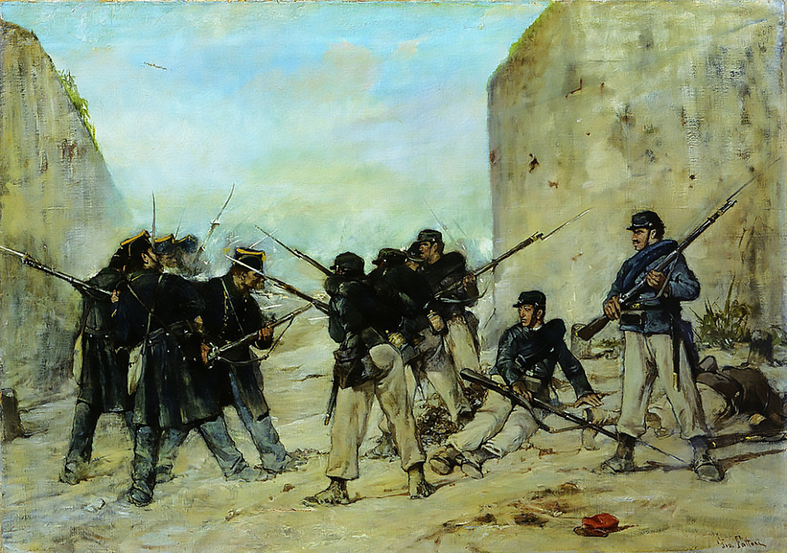 Independencia italiana,Giovanni Fattori (Livorno 1825 - Florenci