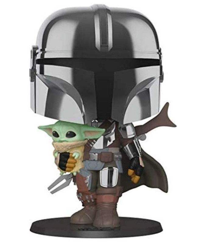 Amazon: Funko Pop! Star Wars. The Mandalorian 25 cm (mínimo histórico) 
