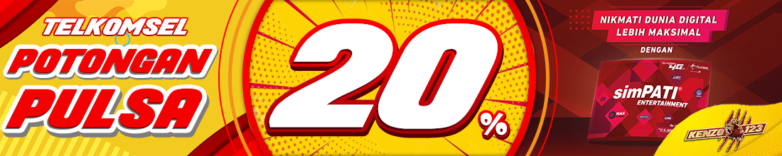 Telkomsel 20%