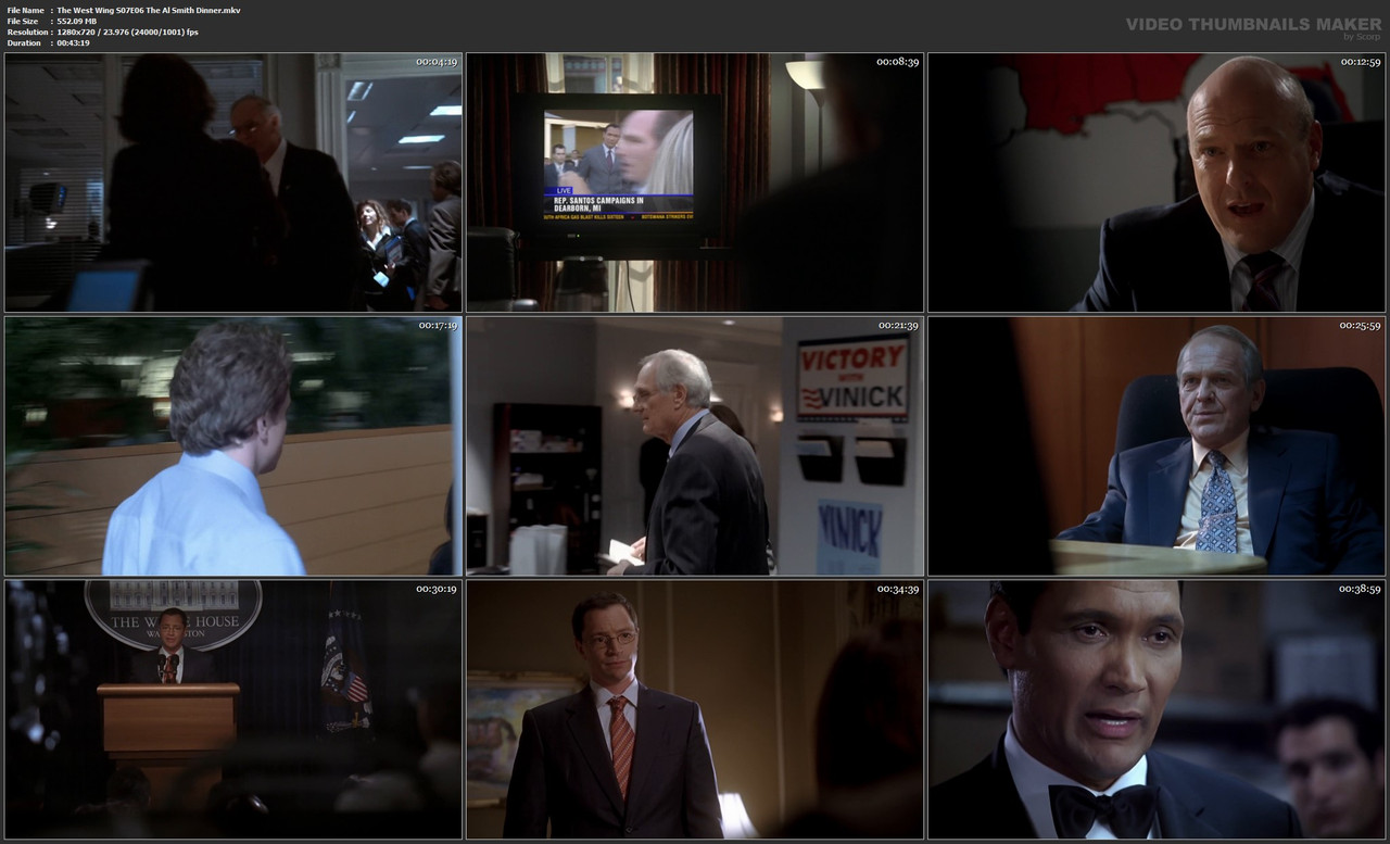 The West Wing S07 E06 The Al Smith Dinner mkv — Postimages