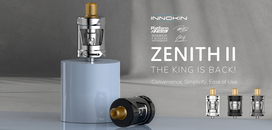 Innokin CoolFire Z80 Zenith II 5.5ml Kit Rose Gold - Image 4