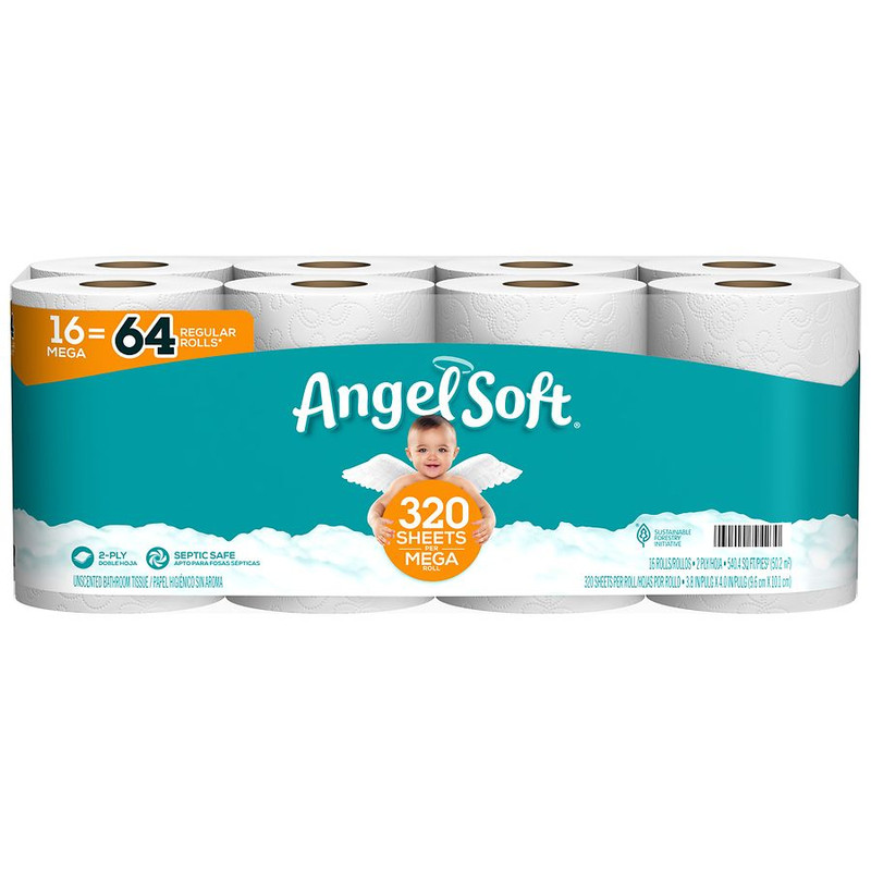 Indulge in Plush Softness: Angel Soft Mega Roll Bath Tissue at an Unbeatable Price Indulge in Plush Softness: Angel Soft Mega Roll Bath Tissue at an Unbeatable Price