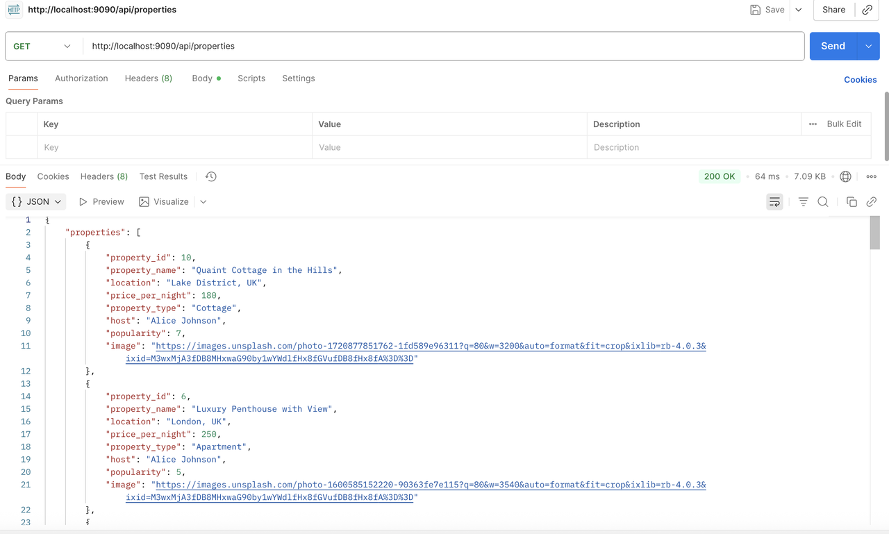 Postman GET /users
